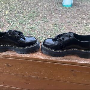 NWOT Dr. Martens Black Platform Shoes